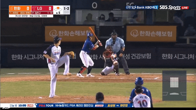 <b>한화</b>이글스 1번 <b>손아섭</b> 첫 안타 <b>타점</b> 기록 류현진 6이닝 무실점... 