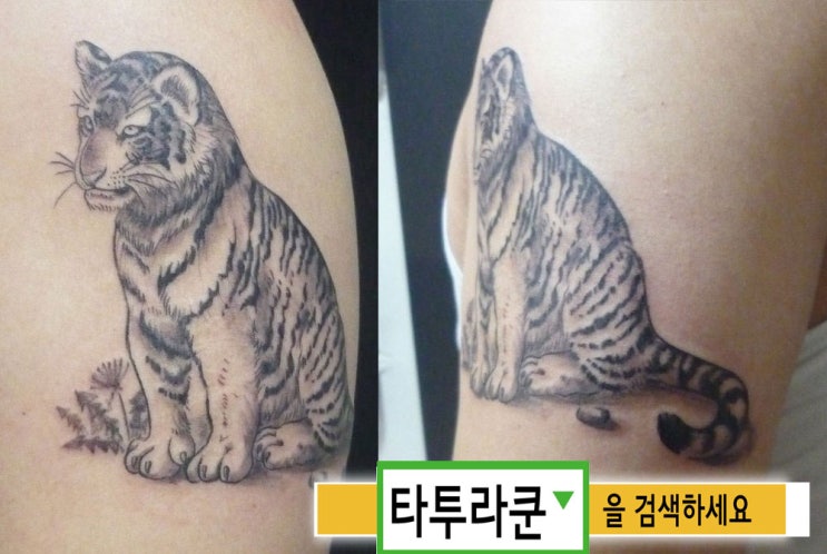  바로 아래 올라간 어미 호랑이문신의 반대편 팔- 새끼호랑이 문신입니다[홍대 타투라쿤] 2013. 10. 3. 10:24