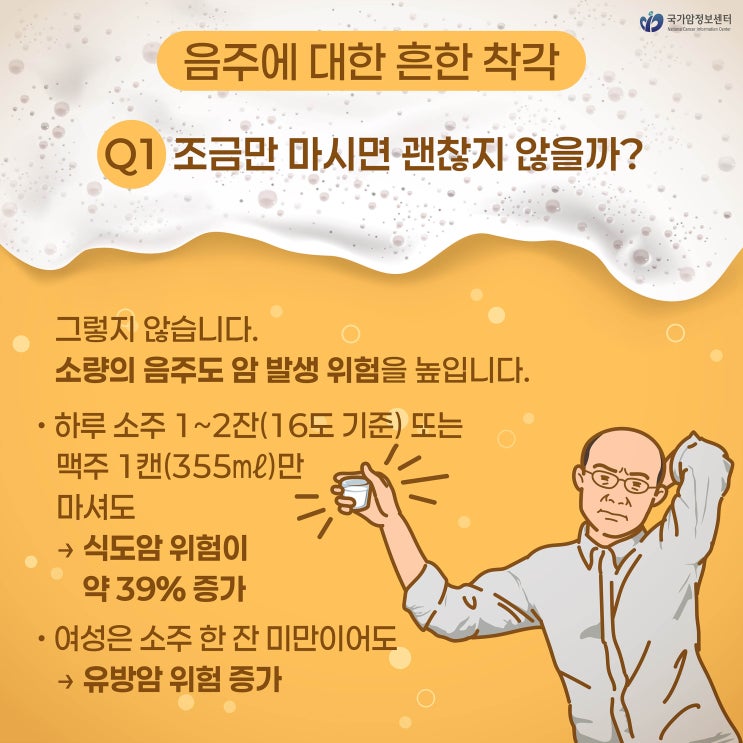  음주에 대한 흔한 착각!