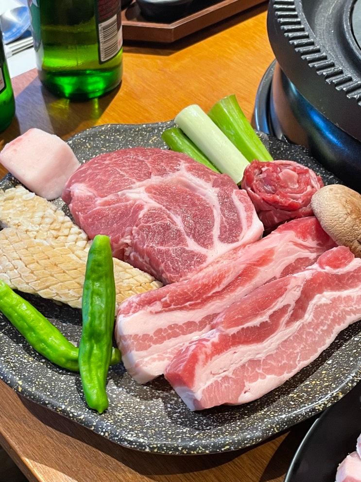 포항 효자 고깃집 추천, 안민 가족모임 구워주는 친절