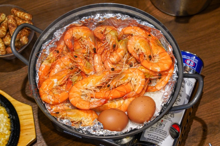 목포 남악 맛집 해드리오 통통한 왕 새우구이 후기