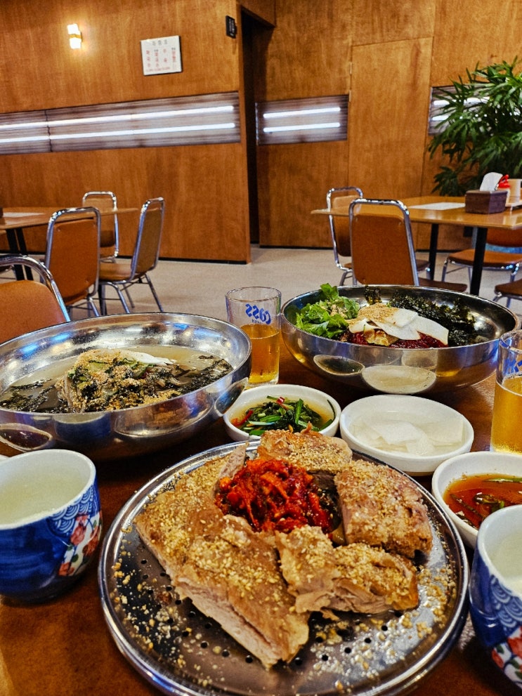  부산 송도케이블카맛집 암남동밥집 추천 욕지막국수
