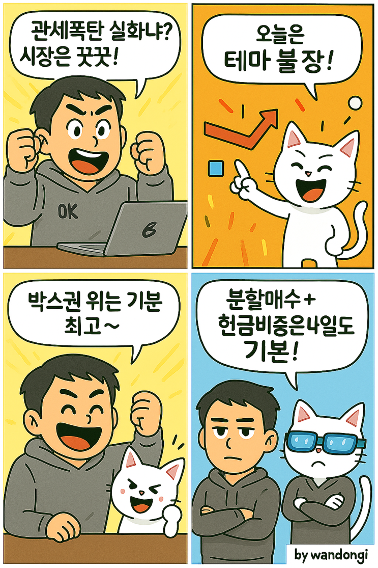   [WD경제소식] 2025.08.07 미국증시·코스피 요약 + 오늘의 테마주 완전정복!