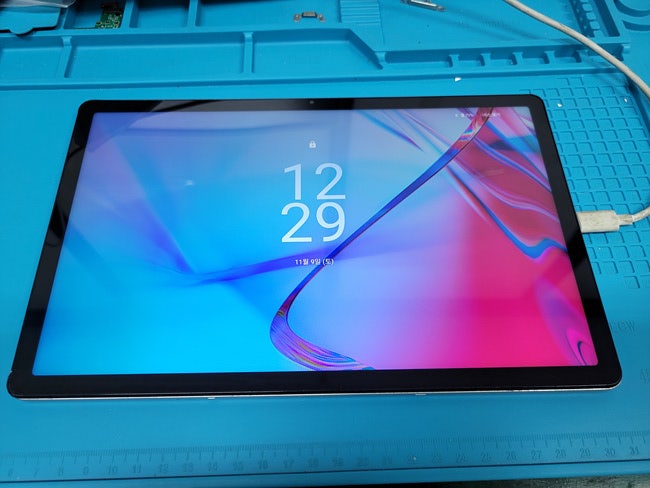 레노버 태블릿수리 LENOVO P11 PLUS TB-J607F 충전불량 전원불량 수리완료 퓨라이더 08092025
