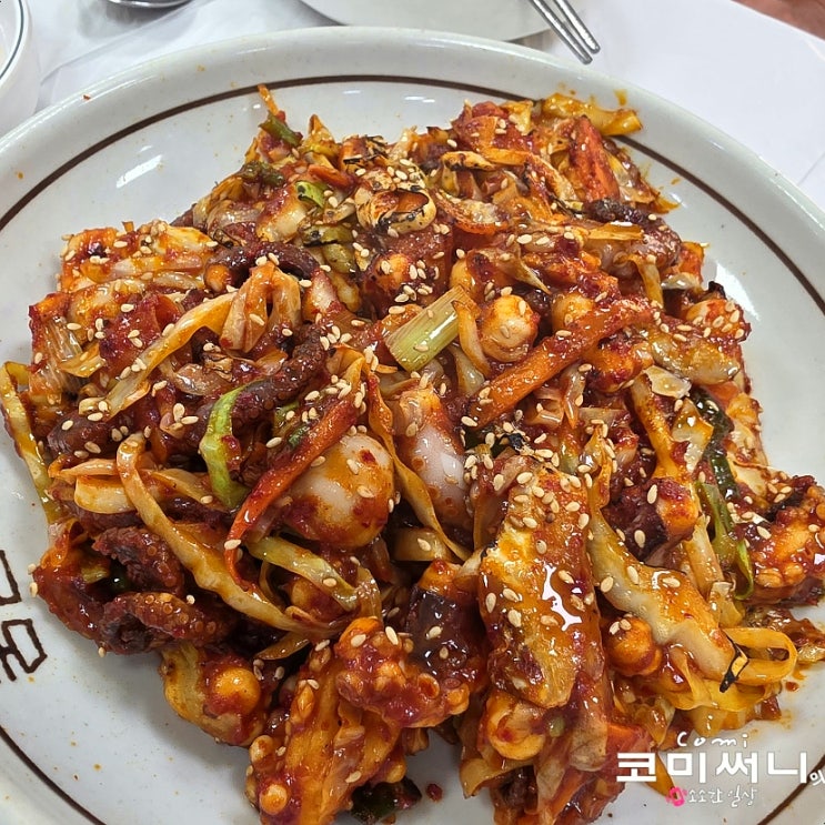  괴산 청안면 원가네 낙지볶음 맛있는 부모님 단골 맛집
