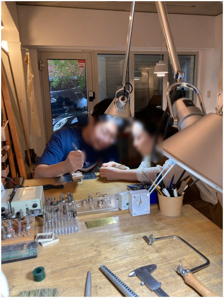  민어랏_ 서촌 반지공방 왁스카빙 커플링만들기 원데이클래스