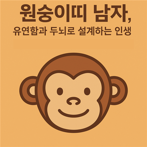  원숭이띠 남자, 유연함과 두뇌로 설계하는 인생