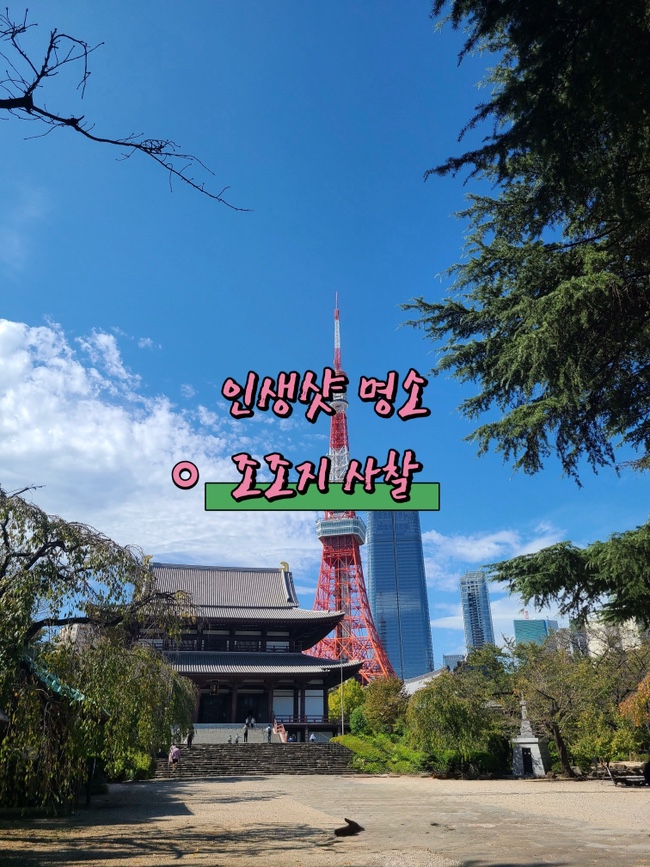  도쿄여행 필수코스: 조조지(Zojoji)와 도쿄타워 인생샷 명소