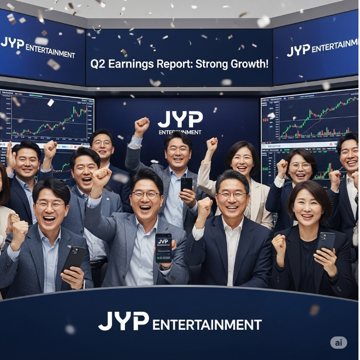 JYP엔터 2분기 실적발표일 <b>케데헌 흥행</b> 속 슈팅 갈까?
