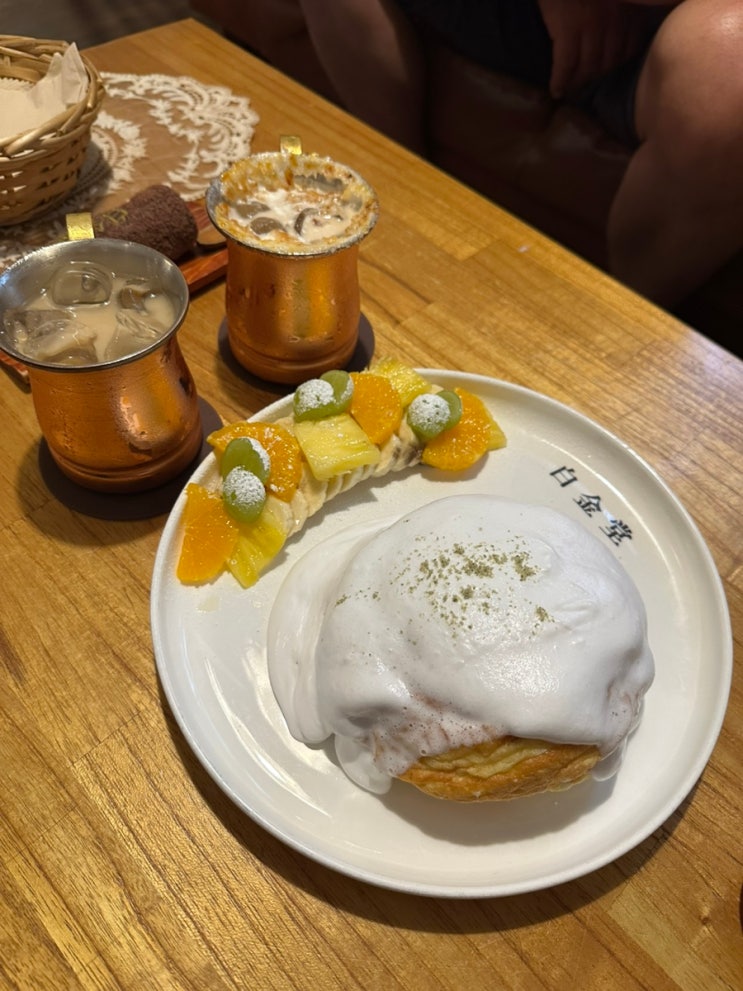  광교카페 백금당광교 디저트 맛집