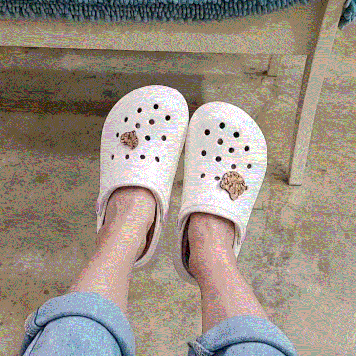  발편한 슬리퍼 추천, 강아지 산책 걱정없는 코르크깔창 셀막스