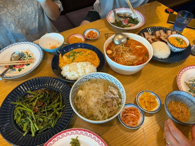  부천맛집 현대백화점맛집 현지느낌에 제대로된 태국음식점 타논55