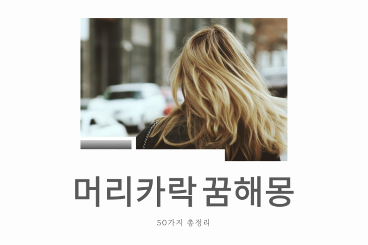  머리카락 꿈