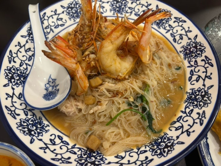  싱가포르 오차드 거리 맛집 성시경 새우국수 대식가