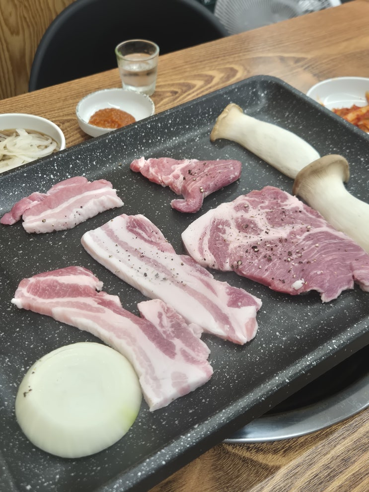  [광명사거리역 고기집] '이인자생고기' | 9,900원 삼겹살 & 냉면 맛집