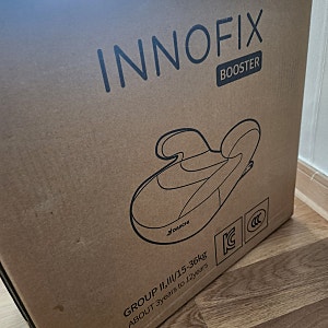 주니어카시트 답답해 하는 7살 다이치 이노픽스 ISOFIX 부스터 카시트로 바꿔줬어요. (+목쿠션)