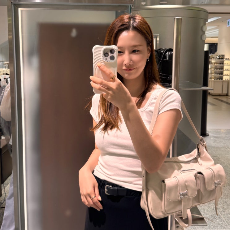  대세템! 마뗑킴 가방 더블포켓 숄더백