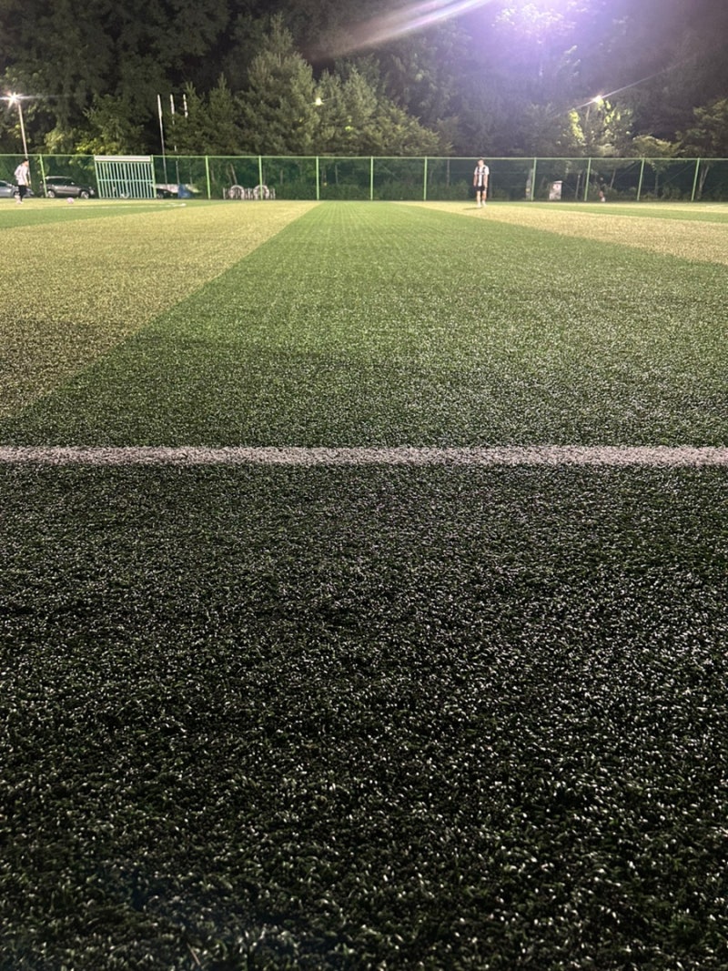 [25년8월 방문] 아차산배수지체육공원 축구장 심플+한줄 리뷰 (예전에 손흥민도 왔었음)