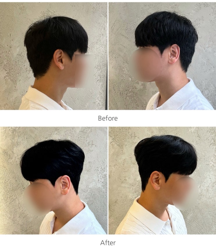  [서울/강서구] 다올헤어 마곡발산점 / 남성 디자인 다운펌, 여성 기장추가 없는 펌