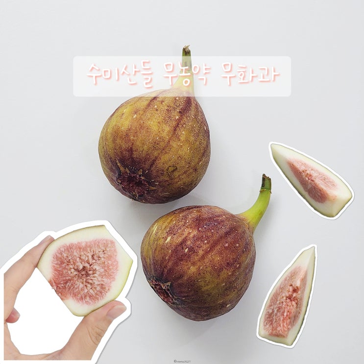  무화과 먹는법 껍질 먹어도 될까? 수미산들 후기