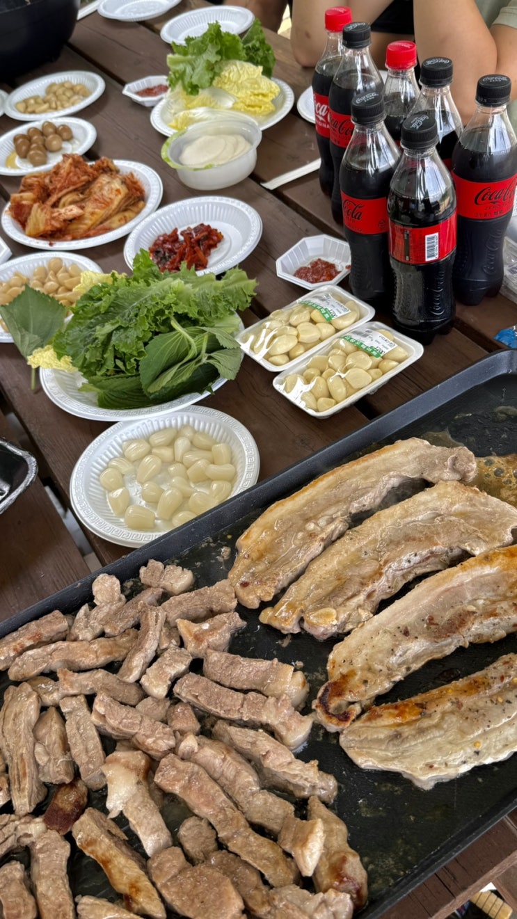 아빵이 농막 식폭행 체험