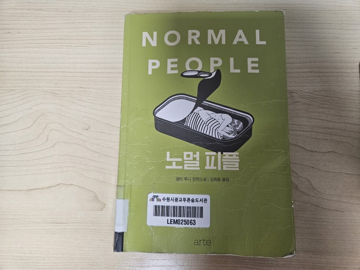  노멀 피플 책) 인기남과 아싸녀의 서툴지만 사람을 변화시키는 특별한 관계