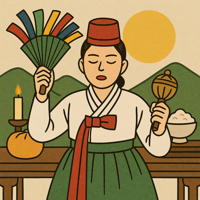 무당 꿈 해몽 정리: 무당 나오는 꿈, 무당 방울 흔드는 꿈, 무당 되는 꿈, 무당집 가는 꿈, 무....