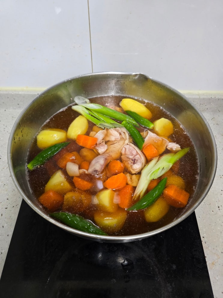  제주산 닭으로 만드는 맛있는 닭볶음탕 레시피