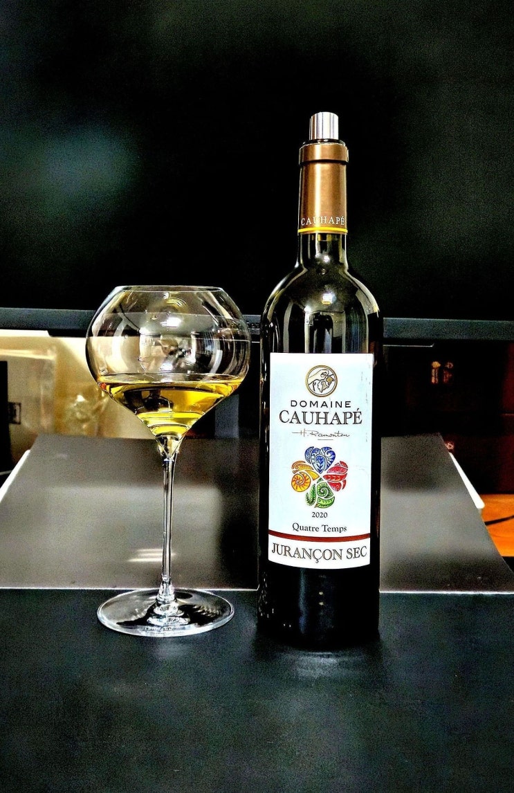  [화이트] 도멘 코하페 콰트르 템스 2020 Domaine Cauhape Quatre Temps 2020 프랑스 쥐랑송 쁘띠 망상 그로 망상 화이트 와인 리뷰