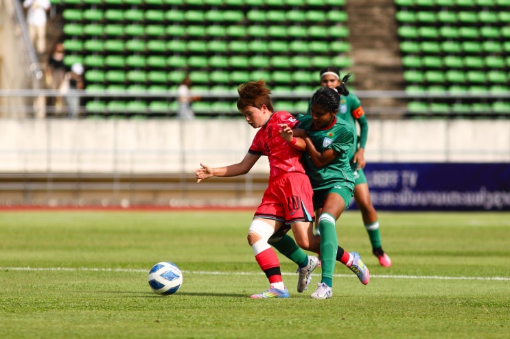 여자 U-19 대표팀, 방글라데시 누르고 <b>아시안컵 본선 진출</b>