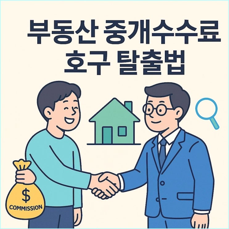  "부동산 중개수수료"... 법대로 다 내면 100% 호구입니다