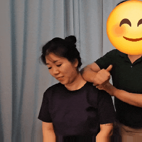  부산 자세 교정 승모근 목 통증 관리 용호동 어게인바디케어
