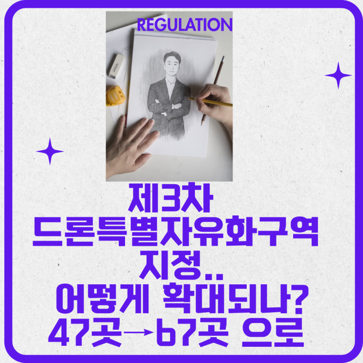  제3차 드론특별자유화구역 지정 어떻게 확대되나?  47곳→67곳 확대
