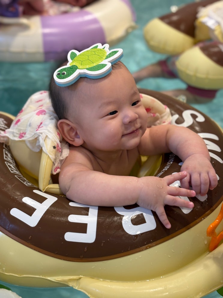  부산 아기 수영장 베이비엔젤스 롯데 광복점 6개월 아기 키즈카페