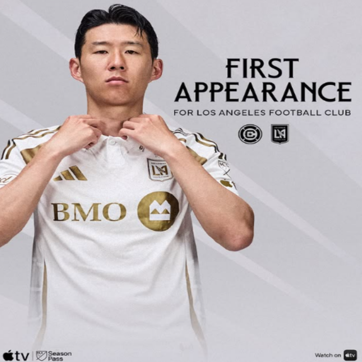 손흥민 LA FC 환성적인 데뷔전!! 시카고와의 원정경기 후반16분 교체출전 후 폭풍 질주로 동점PK 유도!! MLS 정복기 시작합니다. (손흥민 MLS 데뷔전, 후반 교체)