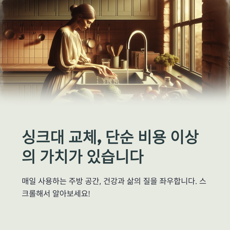 ✨ 25평 아파트 싱크대 교체 비용, 얼마면 될까? (견적 줄이는 꿀팁까지!)