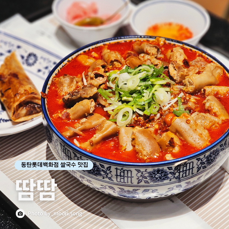  동탄 롯데백화점 맛집 푸드코트 가볼만한곳 땀땀 동탄역 쌀국수
