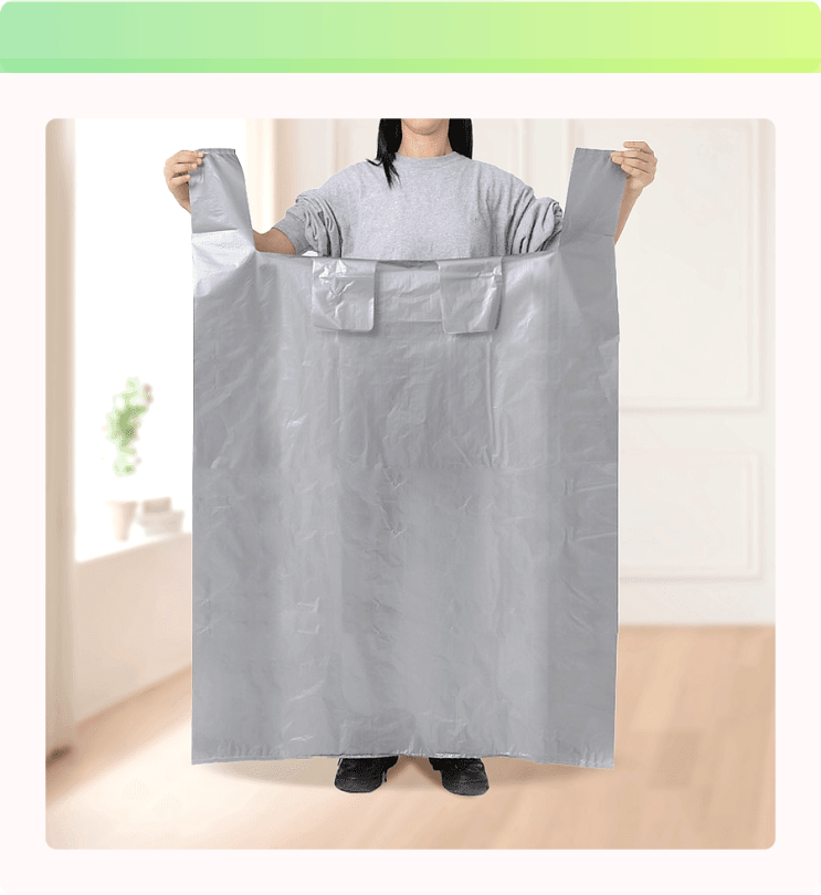 괴물 짐도 순삭! 코멧 대용량 이사 비닐봉투 240L 써보니 신세계