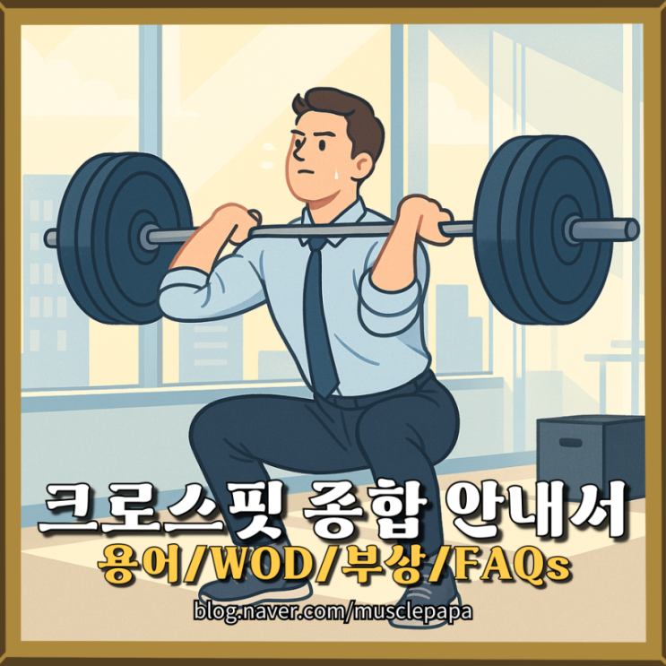  크로스핏이 처음이시라구요? 이 글을 꼭 읽어보셔야 할 겁니다.