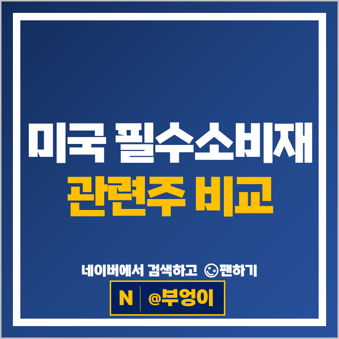 소비재 관련주 미국 주식 월마트 코스트코 코카콜라 주가