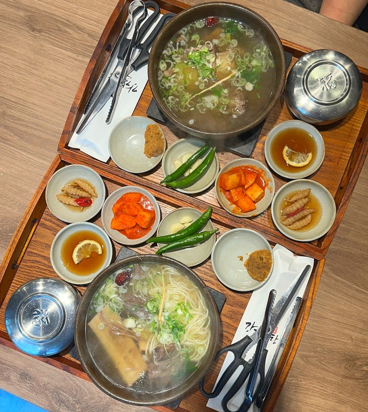  부산 서면 강갈비탕 혼밥 가능한 몸보신 맛집