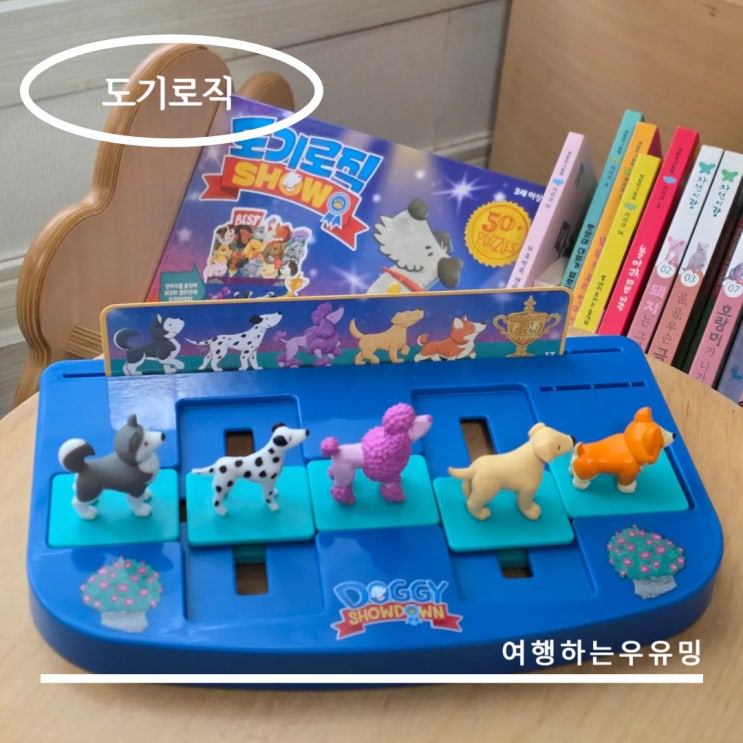  공간27 신상 보드게임 도기로직쇼, 여행, 차안에서 즐기기 쉬운 5세 놀이