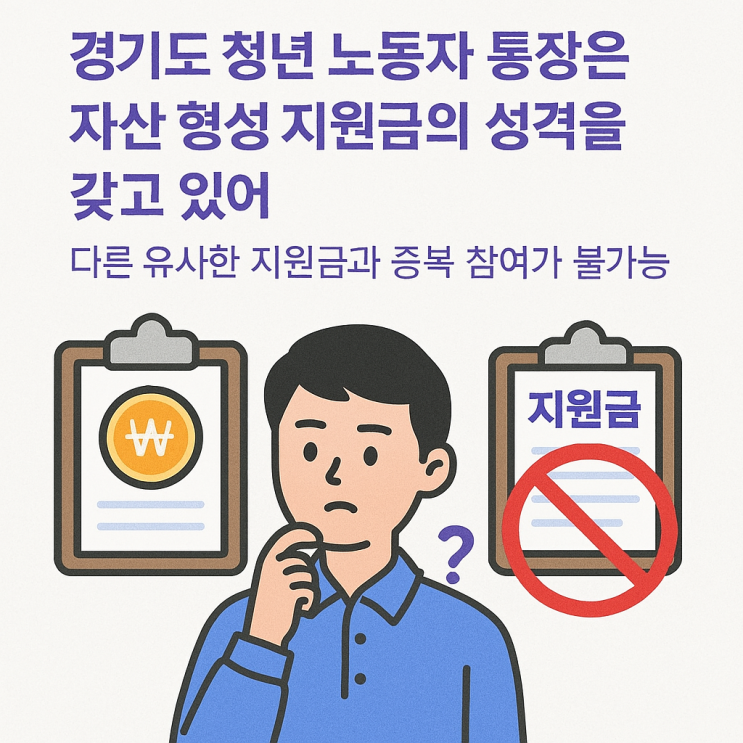  경기도 청년 지원금, 노동자 통장 완벽 정리! 10만 원 저축으로 580만 원 받는 법
