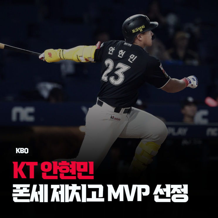 KT <b>안현민</b>, 타율 0.441로 <b>7월 MVP</b> 등극... 미래 거포의 탄생