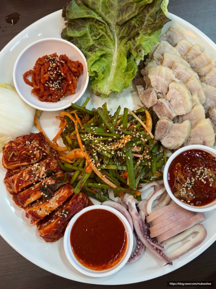  양은이네 신대방삼거리 맛집 오징어보쌈 동태찌개 한식추천