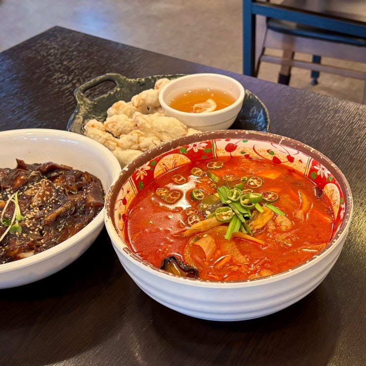  배곧 중국집 짜장명 내돈내산 후기