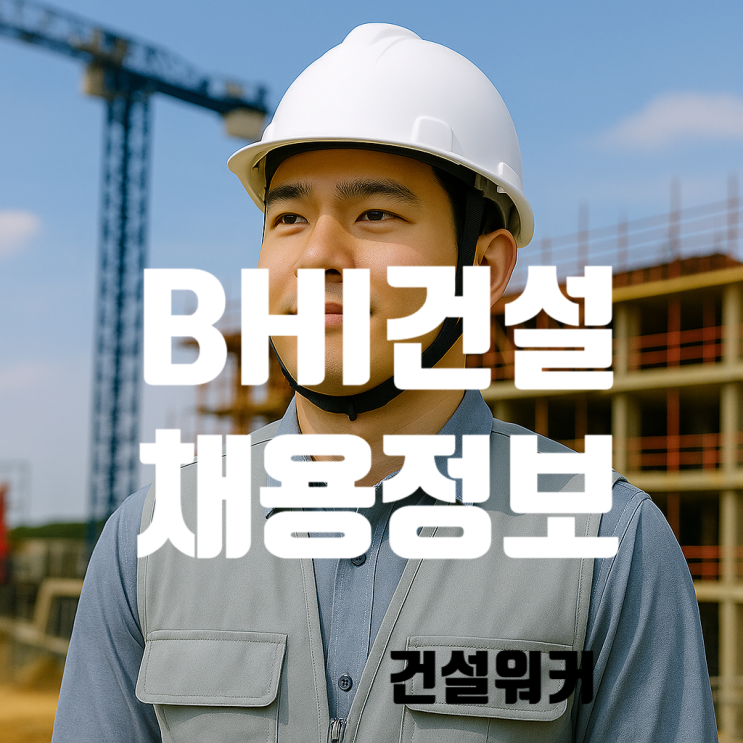  비에이치아이건설(주) 경력직 채용 – 안전·품질관리