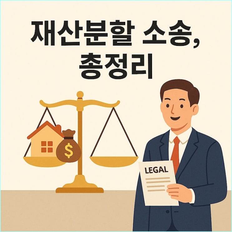 재산분할 소송, A부터 Z까지 총정리