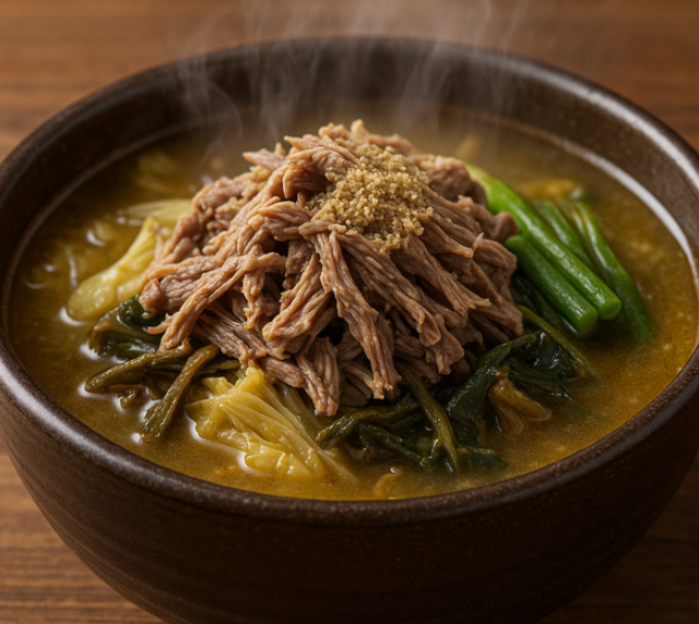  여름철 원기 회복에 딱! 영양 가득 ‘염소탕’
