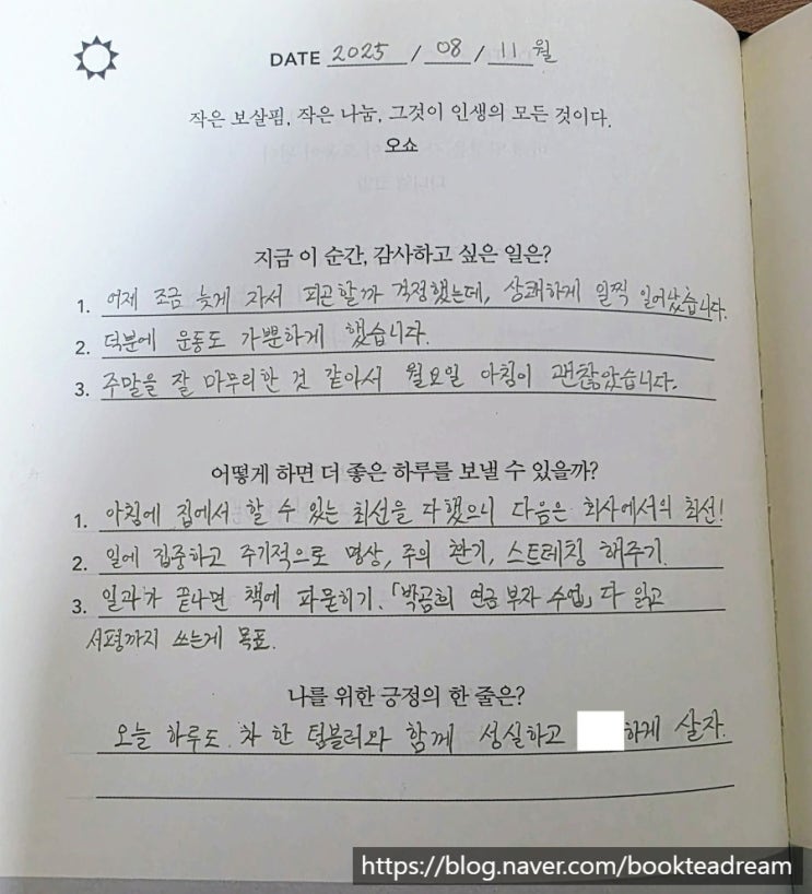  [아침 일기] 2025.08.11 기운찬 하루의 시작, 듀오링고는 문법을 가르치나요?